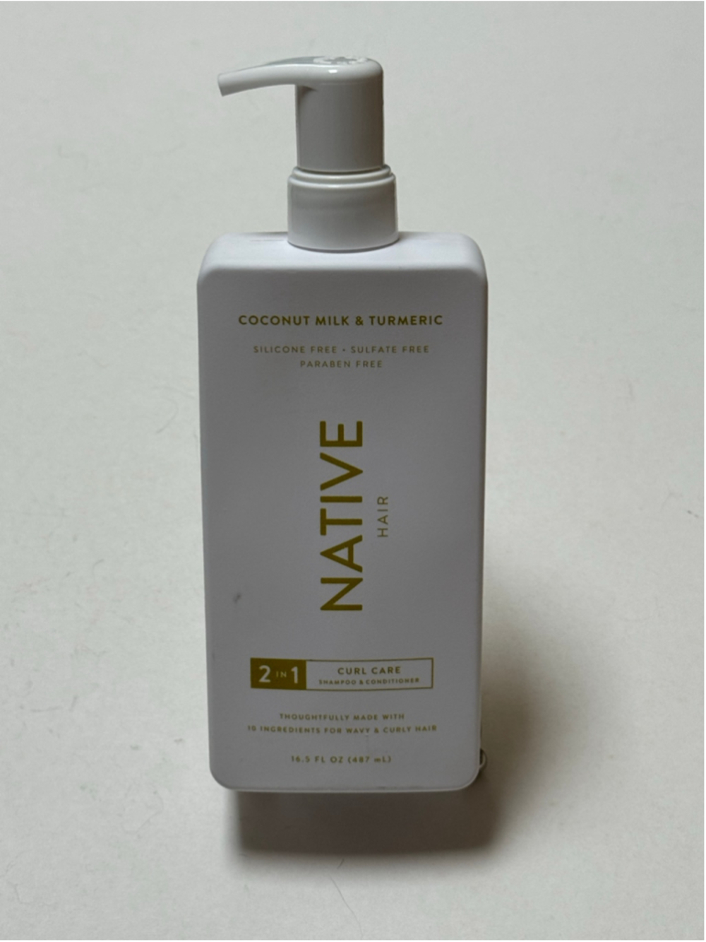 Native Hair 2-in-1 Curl Care Shampoo & Conditioner 16.5 fl oz NEW